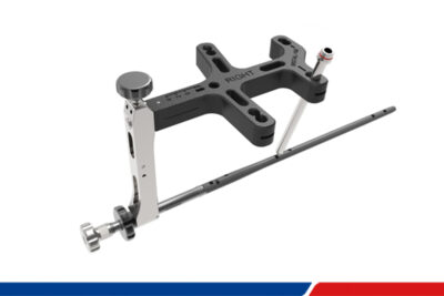 Continuous carbon CF/PEEK composite aiming bracket