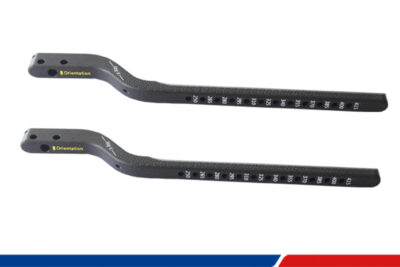 Continuous carbon fiber CF/PEEK composite sighting frame