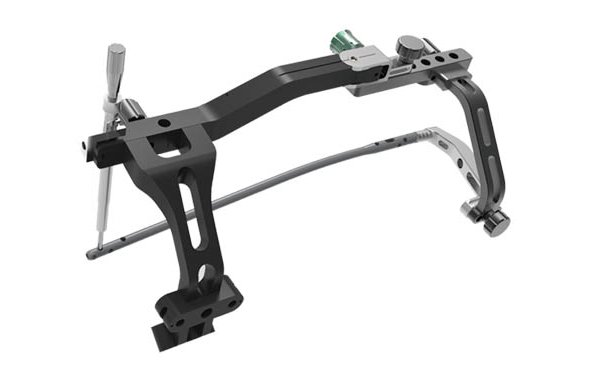 Tibial intramedullary nail adjustable aiming stent